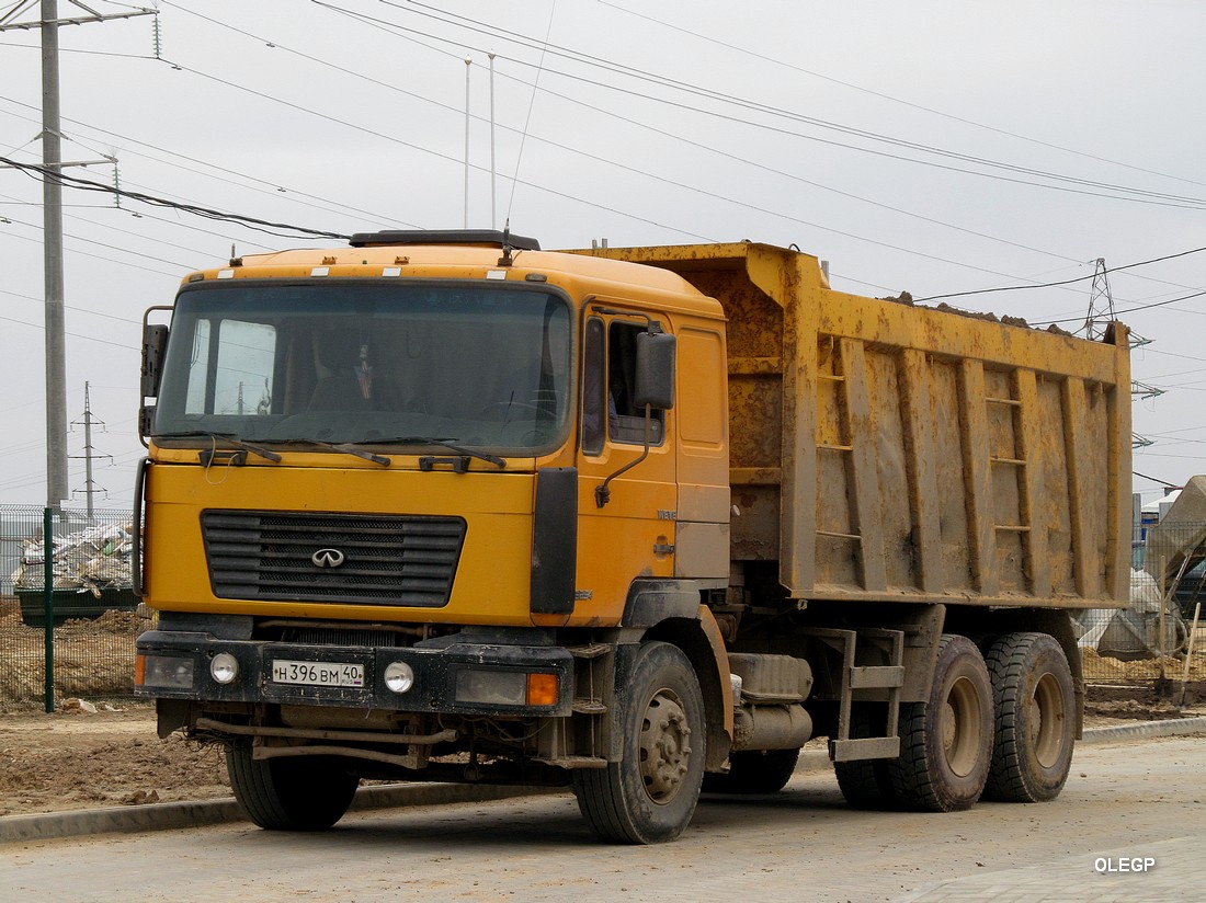 Калужская область, № Н 396 ВМ 40 — Shaanxi Shacman F2000 SX325x