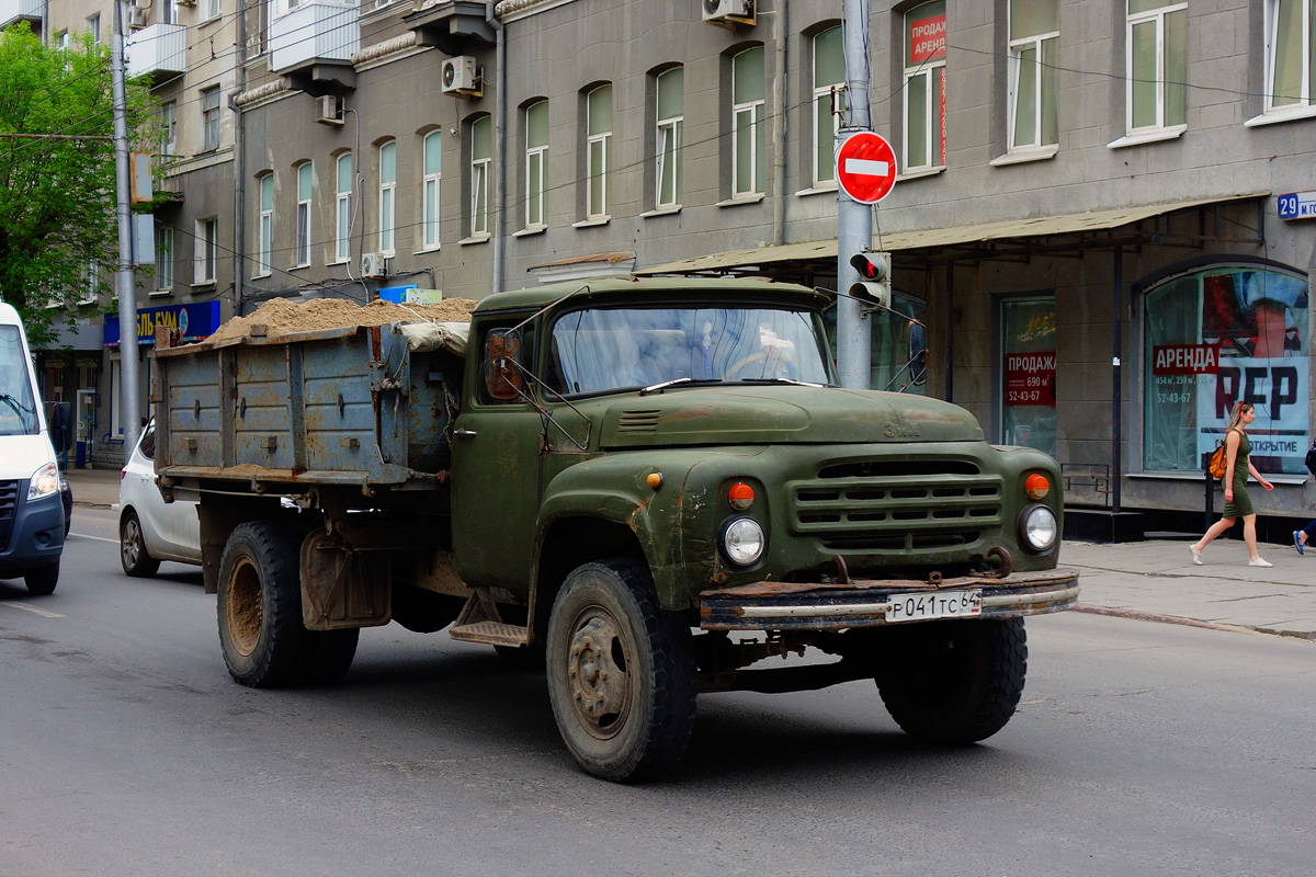 Саратовская область, № Р 041 ТС 64 — ЗИЛ-495710