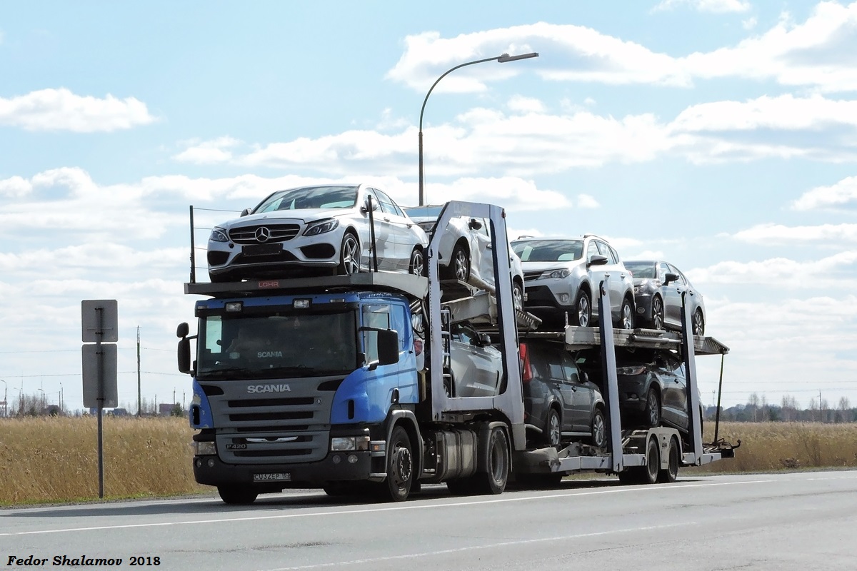 Самарская область, № С 032 ЕР 163 — Scania ('2004) P420