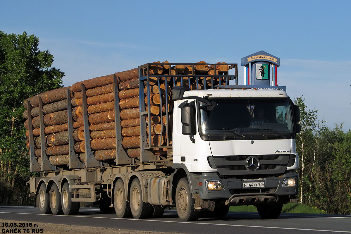 Московская область, № М 144 УТ 190 — Mercedes-Benz Actros '09 3341 [Z9M]