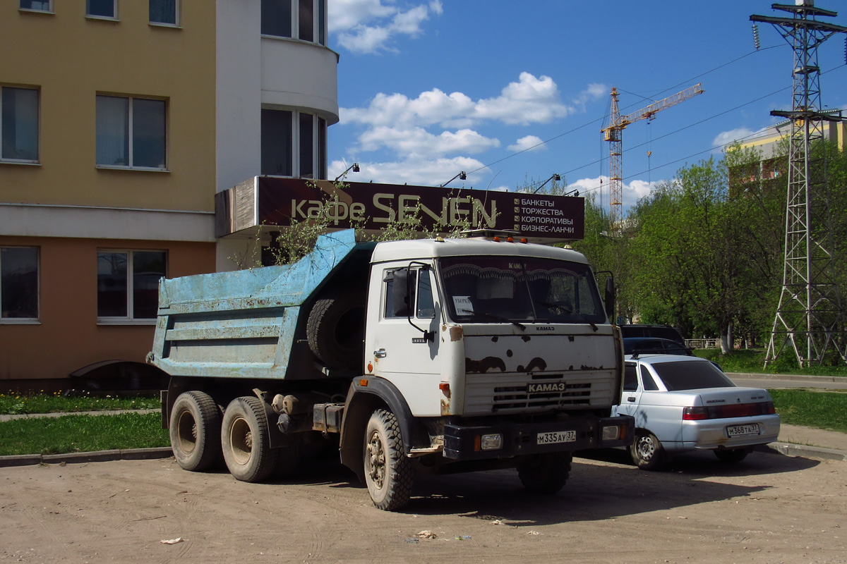 Ивановская область, № М 335 АУ 37 — КамАЗ-55111 (общая модель)