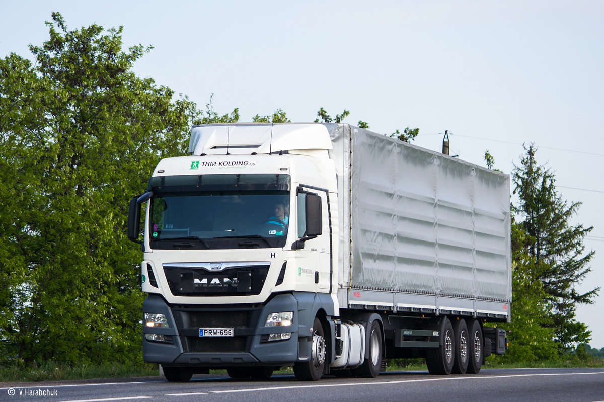 Венгрия, № PRW-696 — MAN TGX ('2012) 18.440