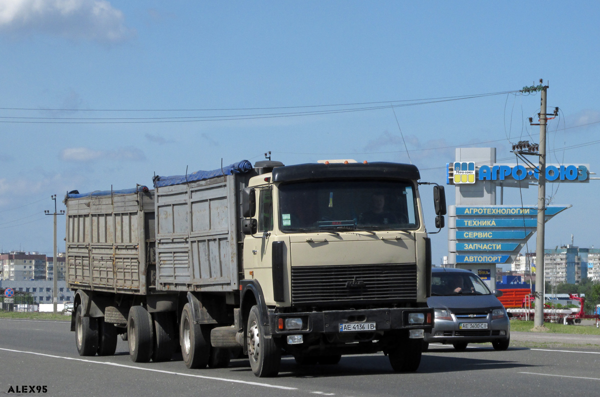 Днепропетровская область, № АЕ 4136 ІВ — МАЗ-53366