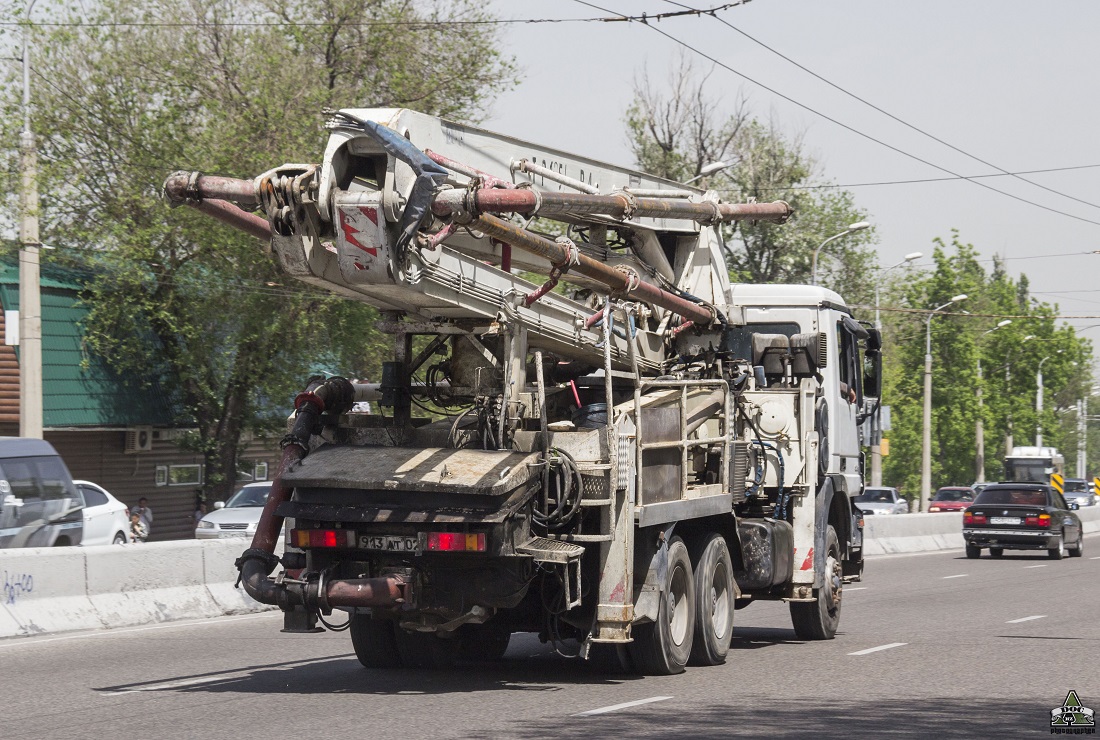 Алматы, № 913 AT 02 — Mercedes-Benz Actros ('2003) 3236