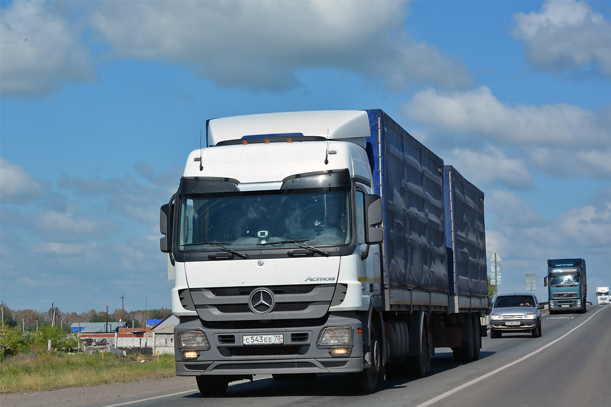 Томская область, № С 543 ЕЕ 70 — Mercedes-Benz Actros ('2009)