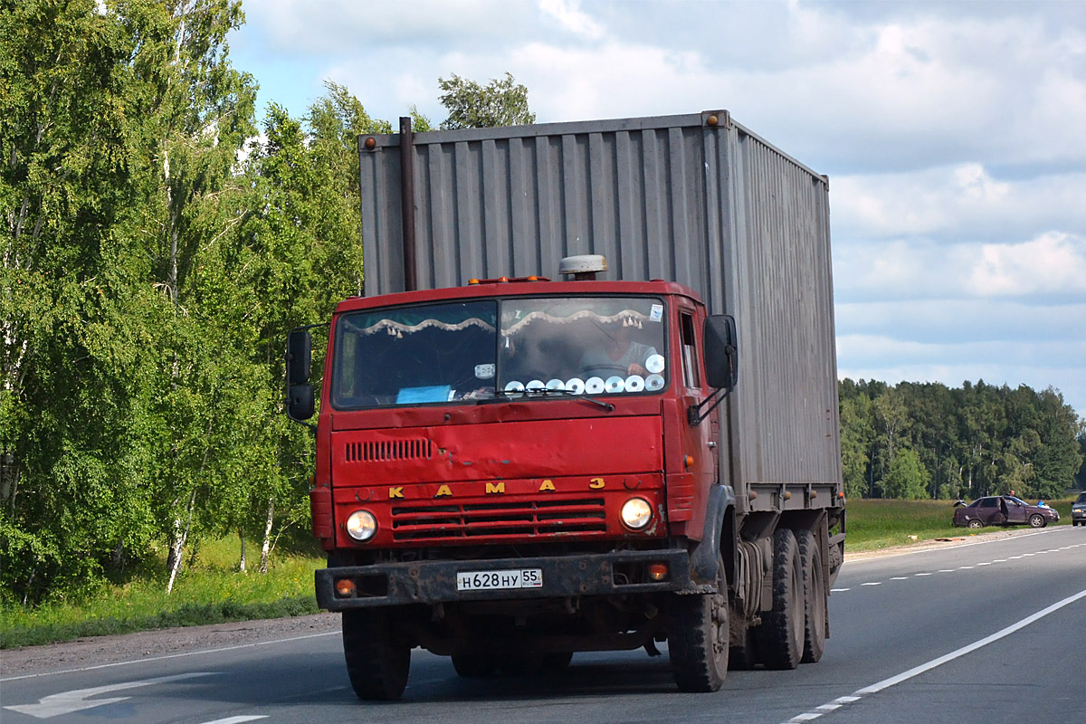 Омская область, № Н 628 НУ 55 — КамАЗ-53212