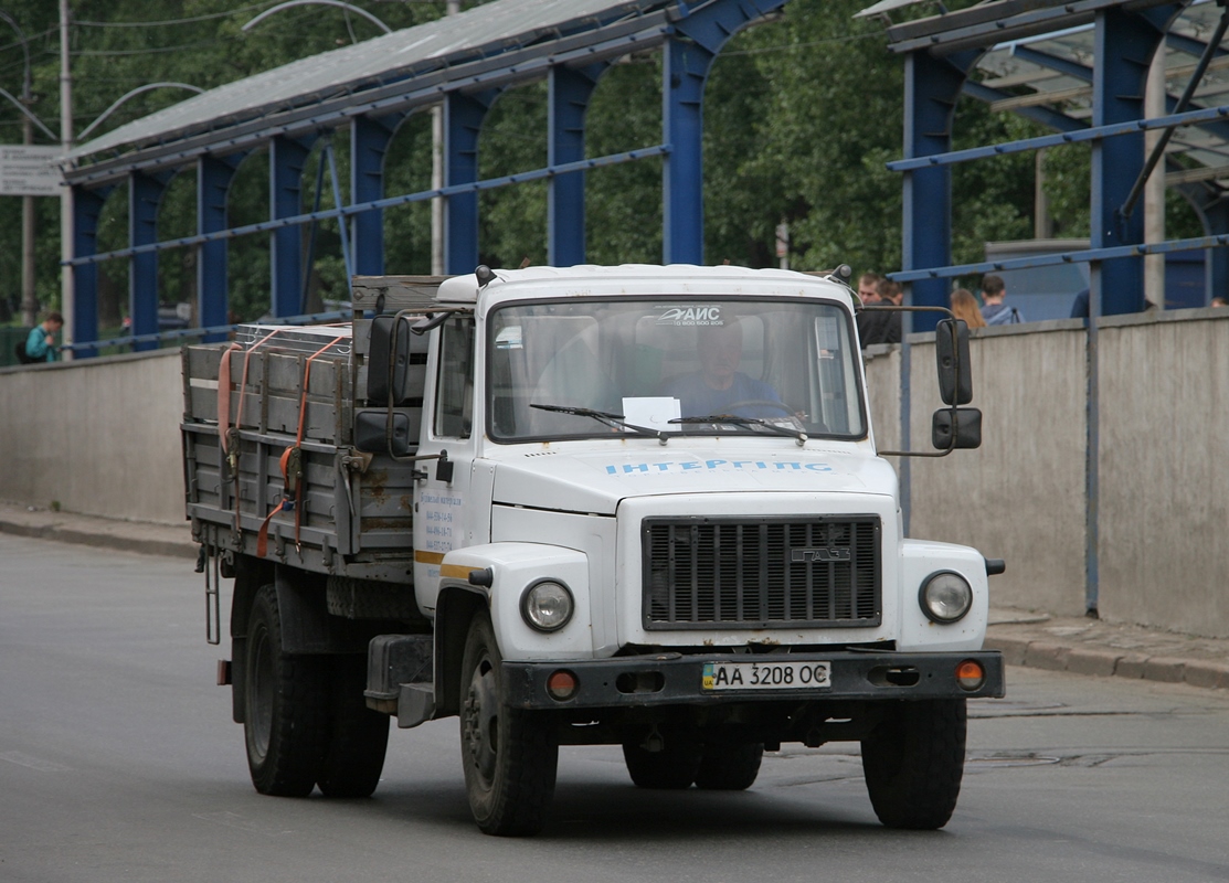 Киев, № АА 3208 ОС — ГАЗ-3309