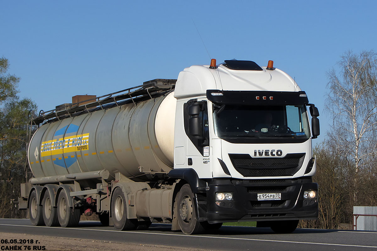 Владимирская область, № Е 954 РВ 33 — IVECO Stralis ('2012) 420