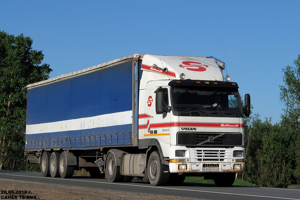 Тульская область, № Е 546 ОА 71 — Volvo ('1993) FH12.380