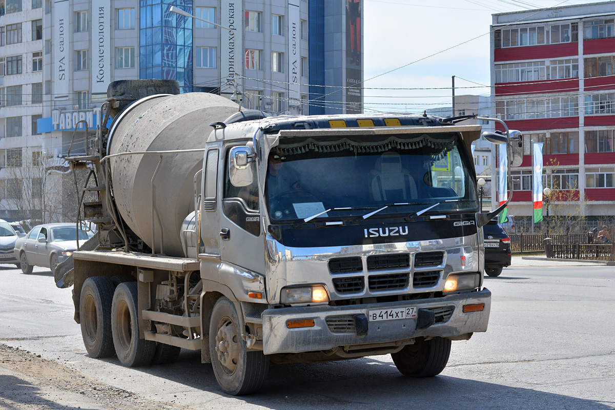 Саха (Якутия), № В 414 ХТ 27 — Isuzu Giga (общая модель)