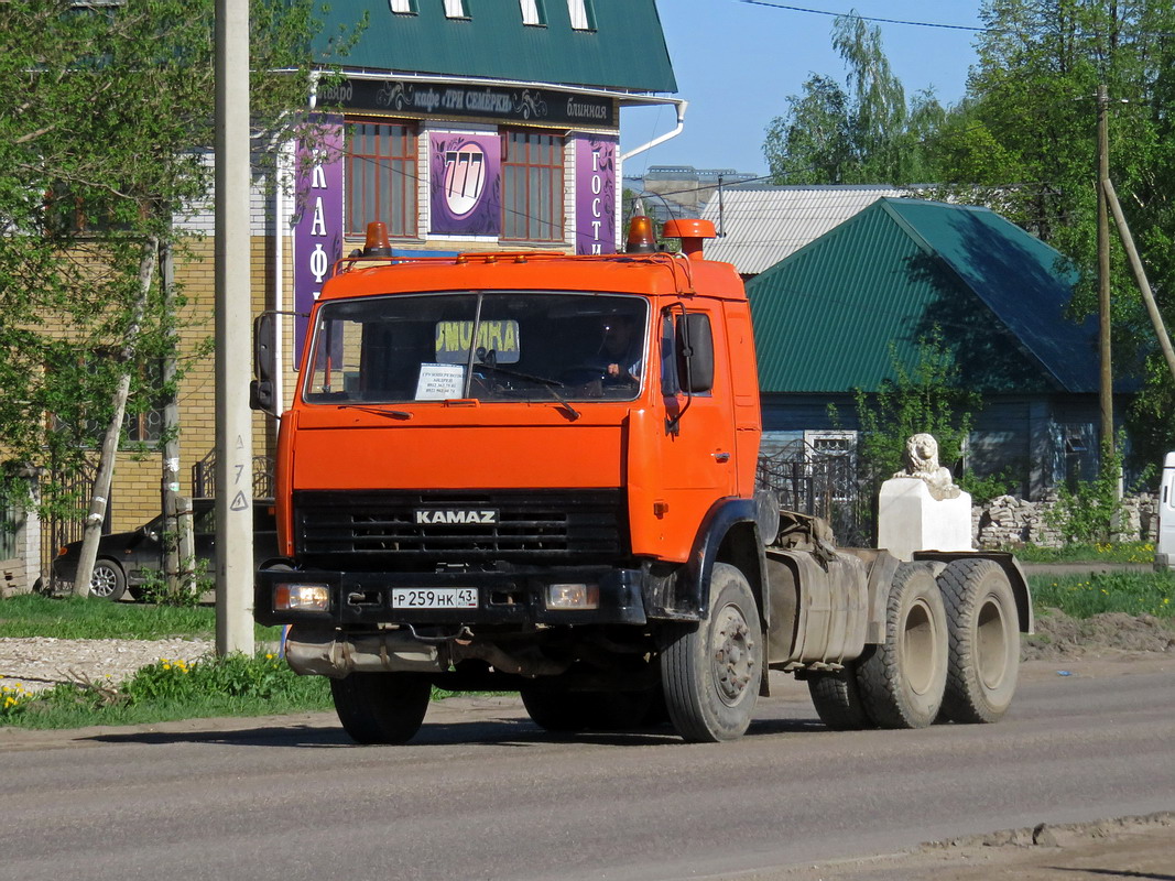 Кировская область, № Р 259 НК 43 — КамАЗ-54115 (общая модель)