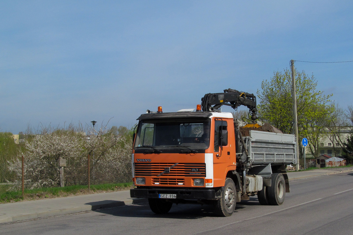 Литва, № GEZ 894 — Volvo FL7