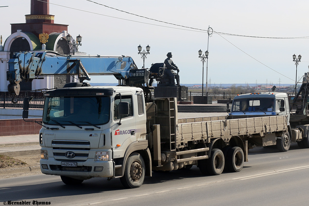 Саха (Якутия), № М 620 КВ 14 — Hyundai Trago (общая модель)