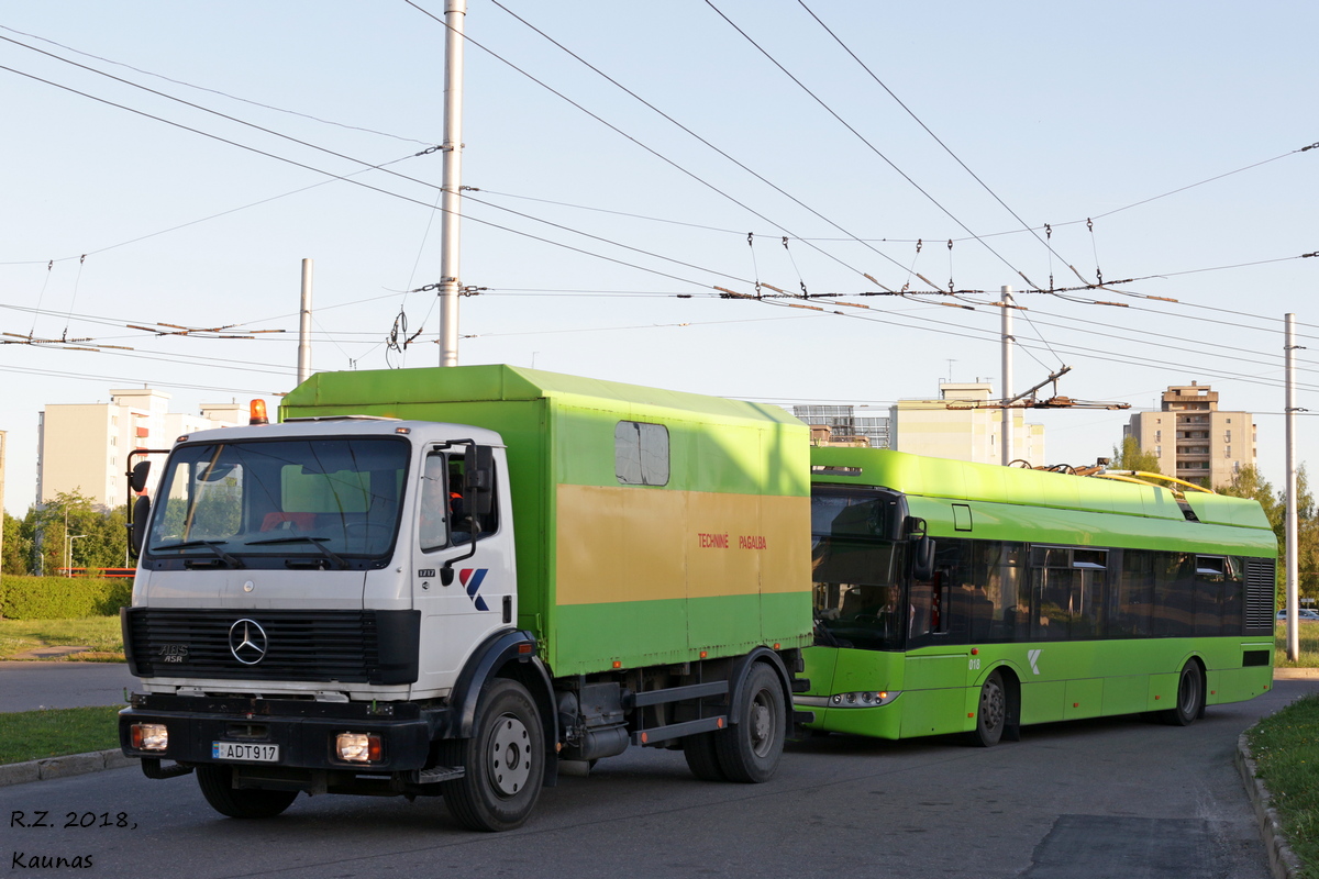 Литва, № ADT 917 — Mercedes-Benz SK (общ. мод.)