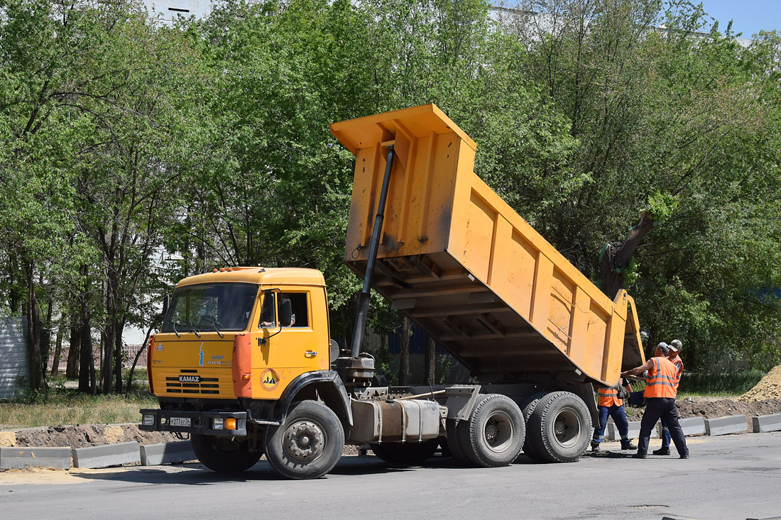 Волгоградская область, № Р 277 ЕС 34 — КамАЗ-65115-62