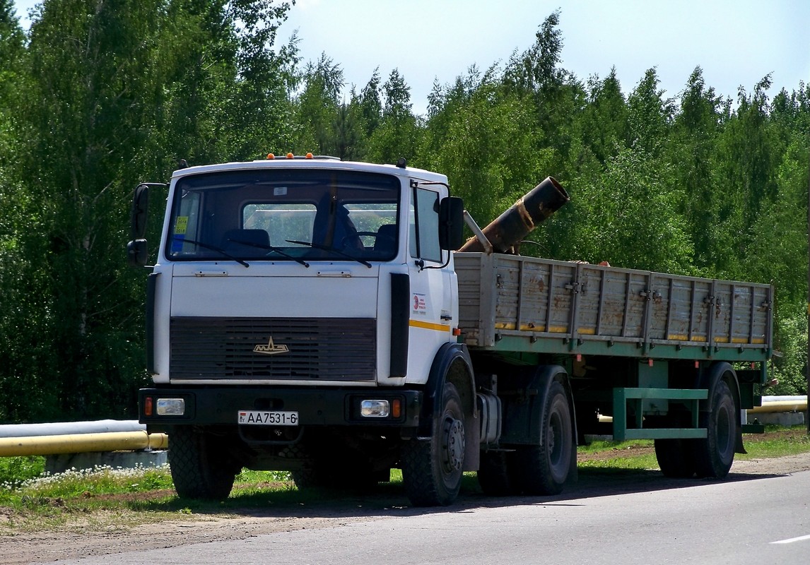 Могилёвская область, № АА 7531-6 — МАЗ-5433 (общая модель)