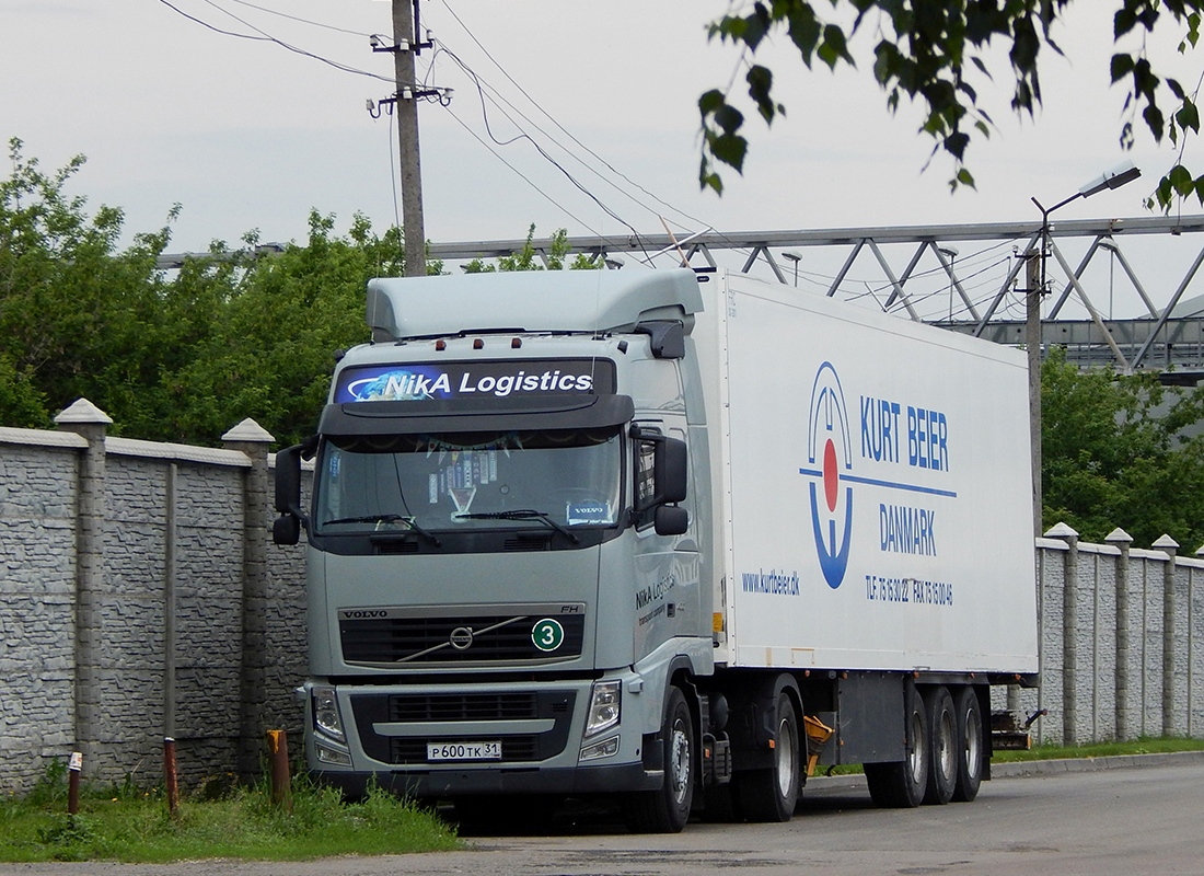 Белгородская область, № Р 600 ТК 31 — Volvo ('2008) FH-Series