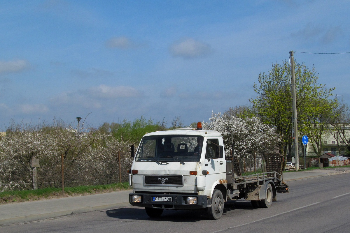 Литва, № GTT 438 — MAN Volkswagen G90