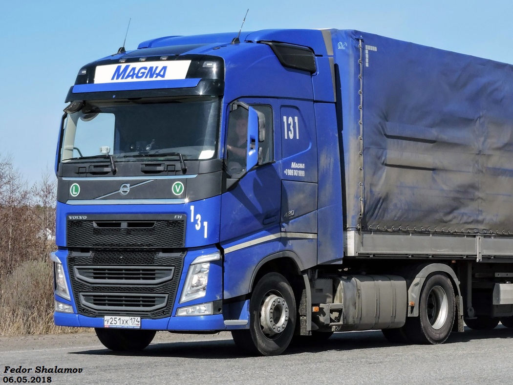 Челябинская область, № 131 — Volvo ('2012) FH.420 [X9P]