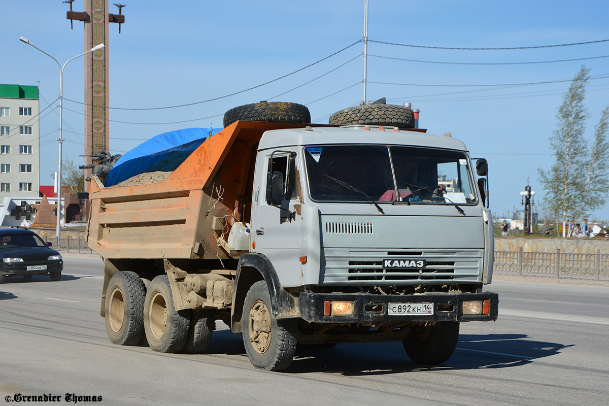 Саха (Якутия), № С 892 КН 14 — КамАЗ-55111-02 [55111C]