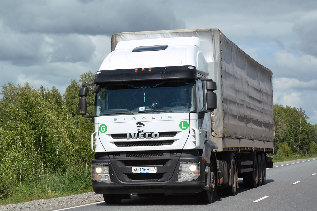 Татарстан, № А 011 ММ 116 — IVECO Stralis ('2007) 400