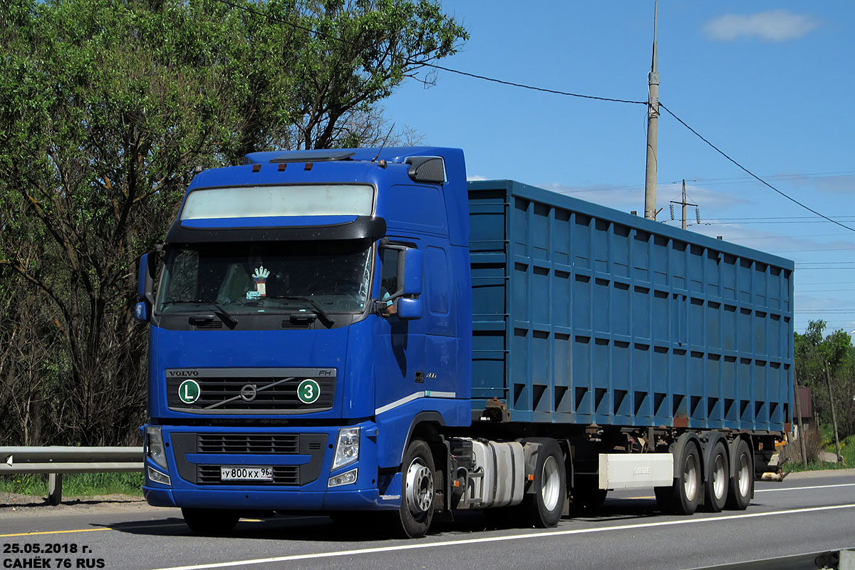 Вологодская область, № У 800 КХ 96 — Volvo ('2008) FH.400 [X9P]