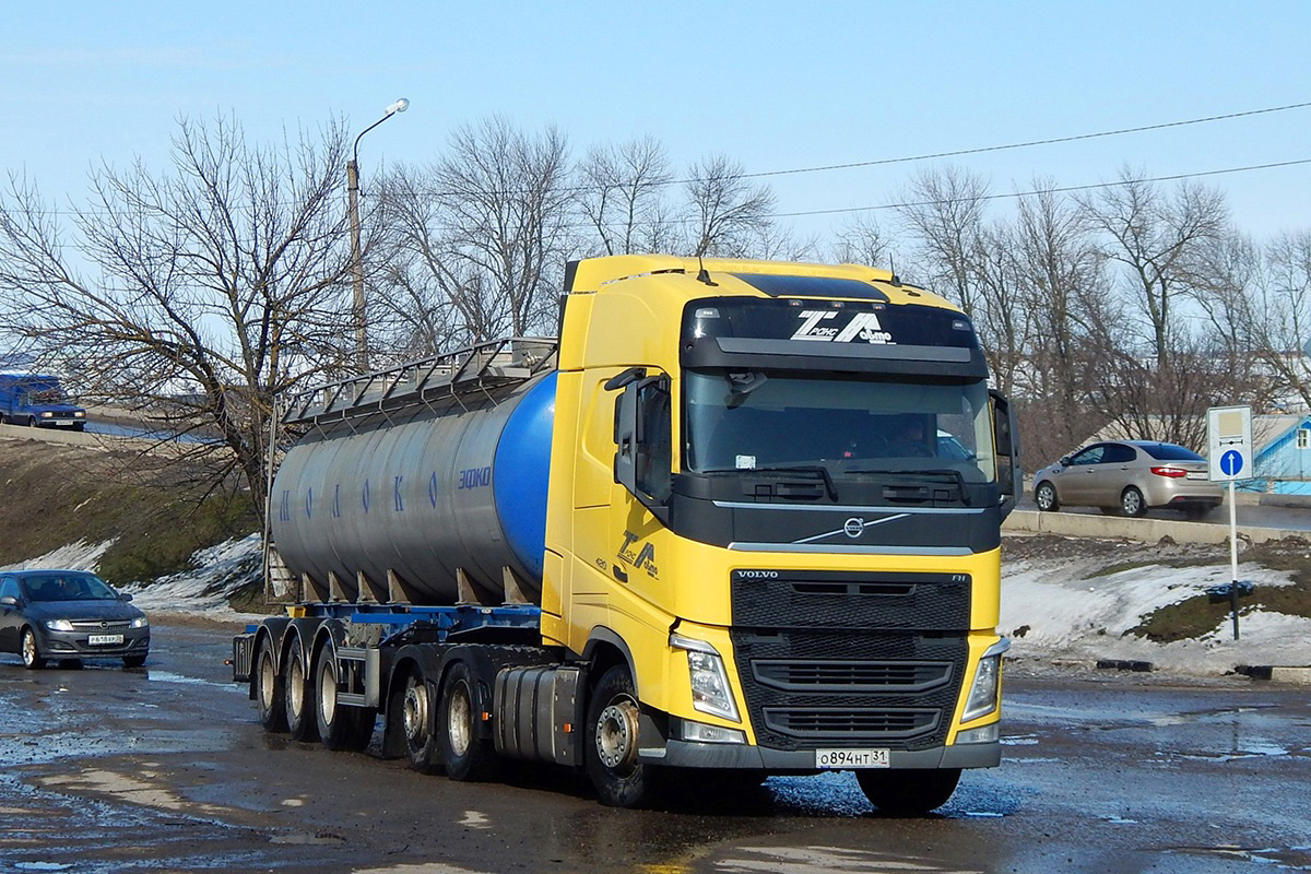 Белгородская область, № A196 — Volvo ('2012) FH.420 [X9P]