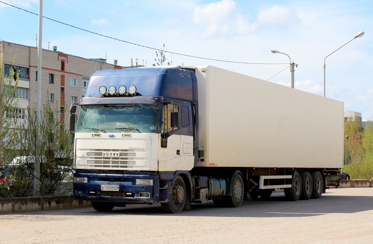 Псковская область, № Н 527 ММ 47 — IVECO EuroStar