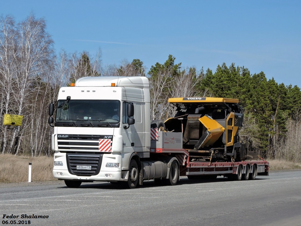 Татарстан, № А 836 НР 716 — DAF XF105 FT