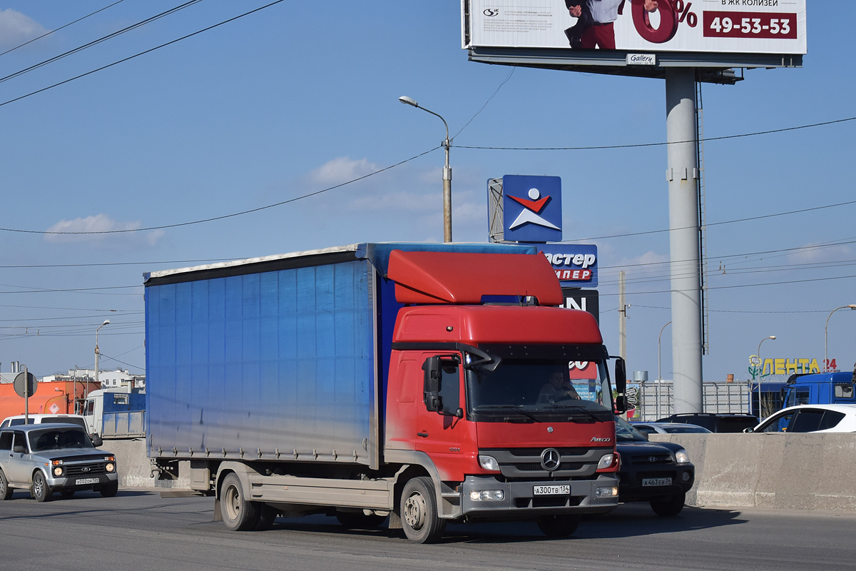 Волгоградская область, № А 300 ТВ 134 — Mercedes-Benz Atego 1224