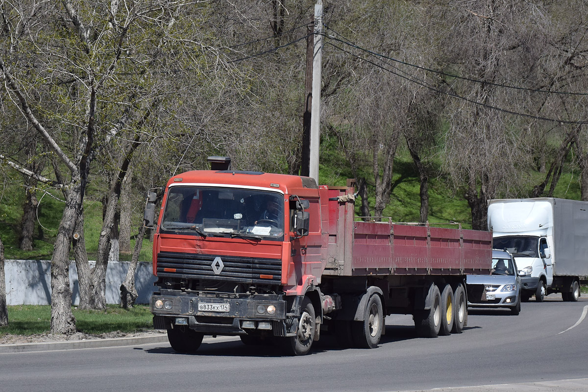 Волгоградская область, № В 833 КХ 134 — Renault G-Series Manager