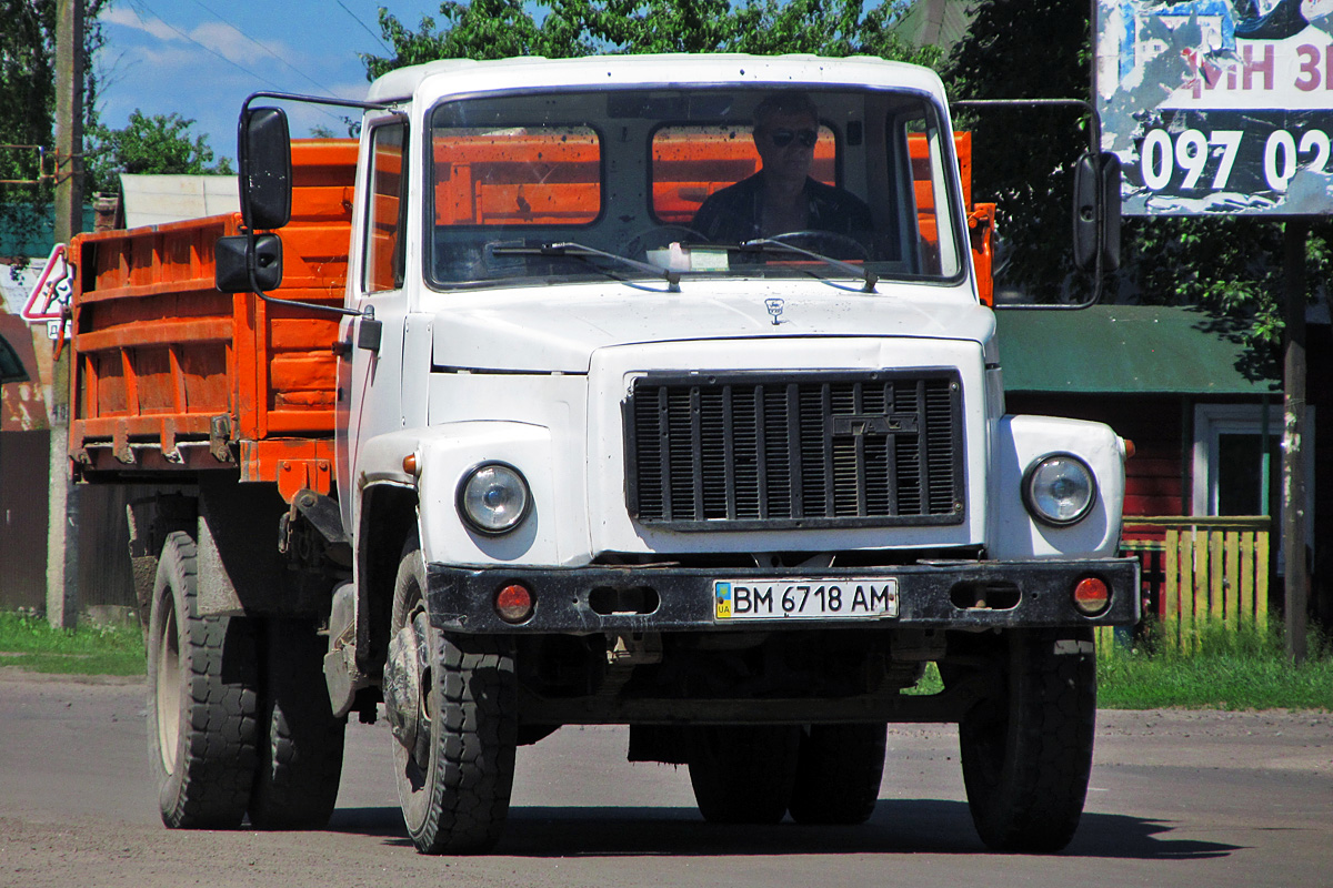 Сумская область, № ВМ 6718 АМ — ГАЗ-3307