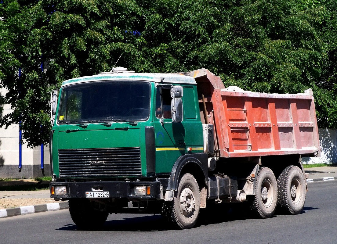 Могилёвская область, № АІ 1232-6 — МАЗ-5516 (общая модель)