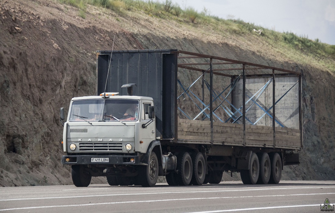 Восточно-Казахстанская область, № F 411 LBN — КамАЗ-5410