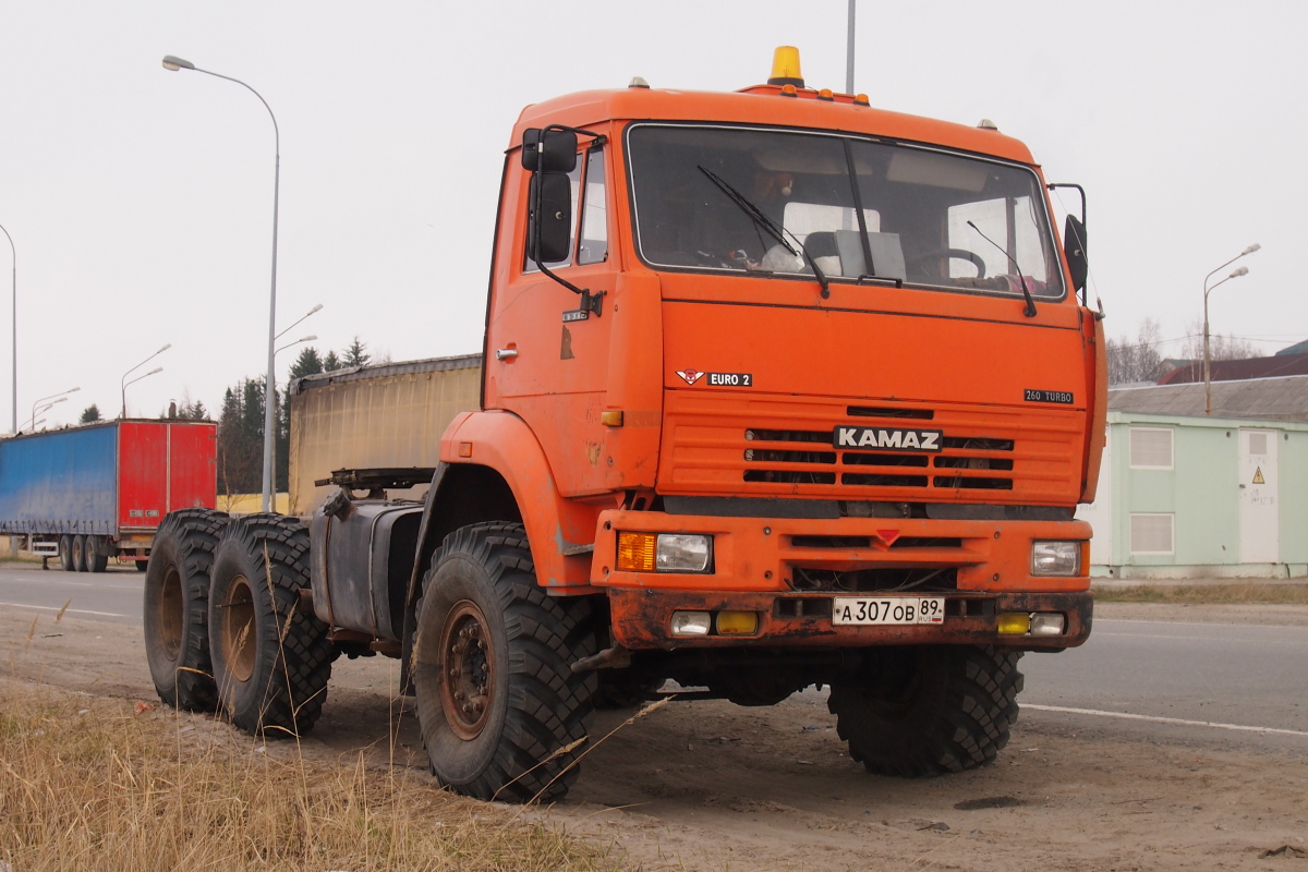 Ханты-Мансийский автоном.округ, № А 307 ОВ 89 — КамАЗ-65111 [651110]