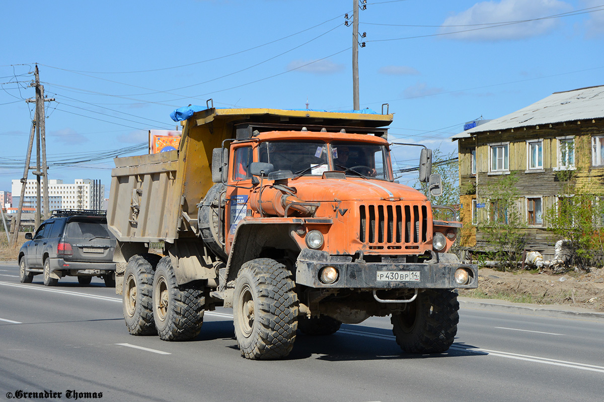 Саха (Якутия), № Р 430 ВР 14 — Урал-55571-40