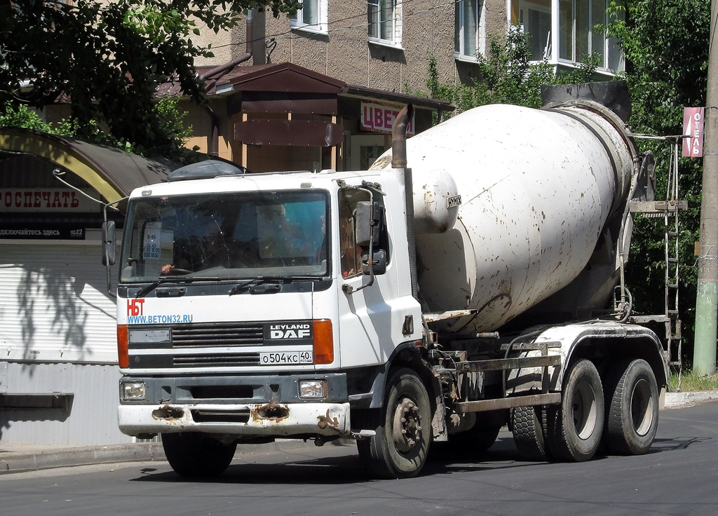 Калужская область, № О 504 КС 40 — DAF 75 (CF) FAT