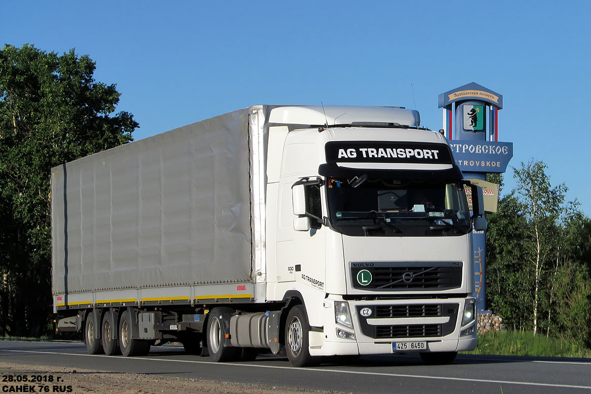 Чехия, № 4Z5 6450 — Volvo ('2008) FH.500