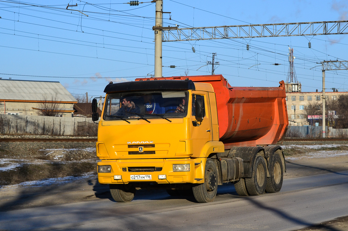 Волгоградская область, № О 217 УМ 116 — КамАЗ-65116-N3(78)