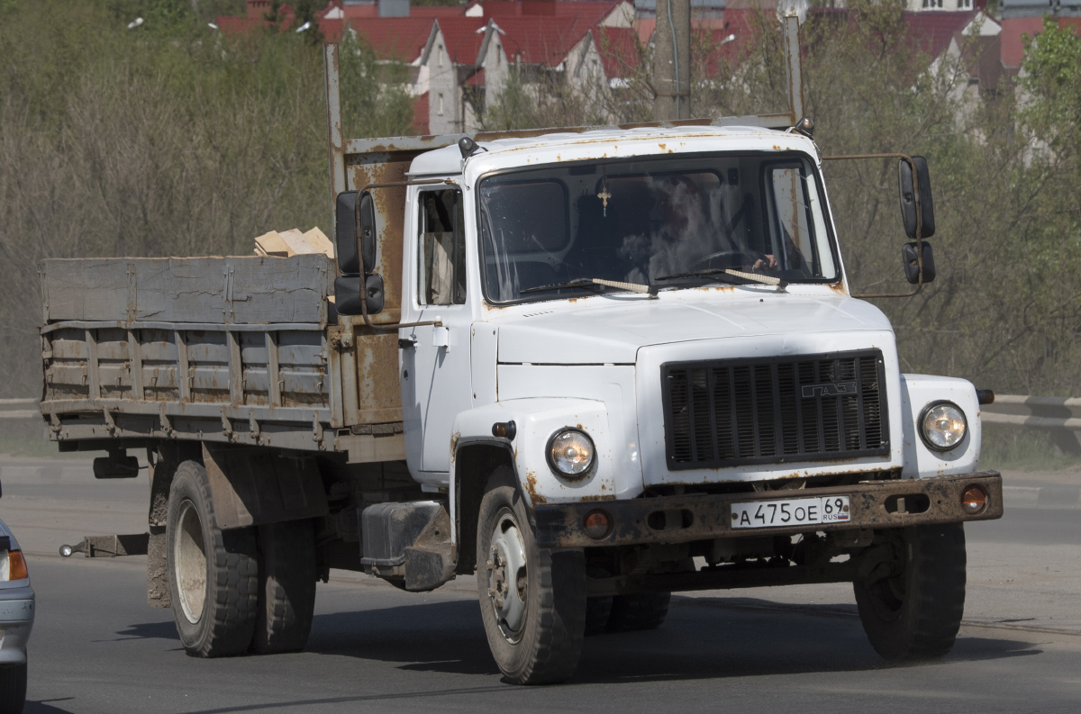 Тверская область, № А 475 ОЕ 69 — ГАЗ-3309