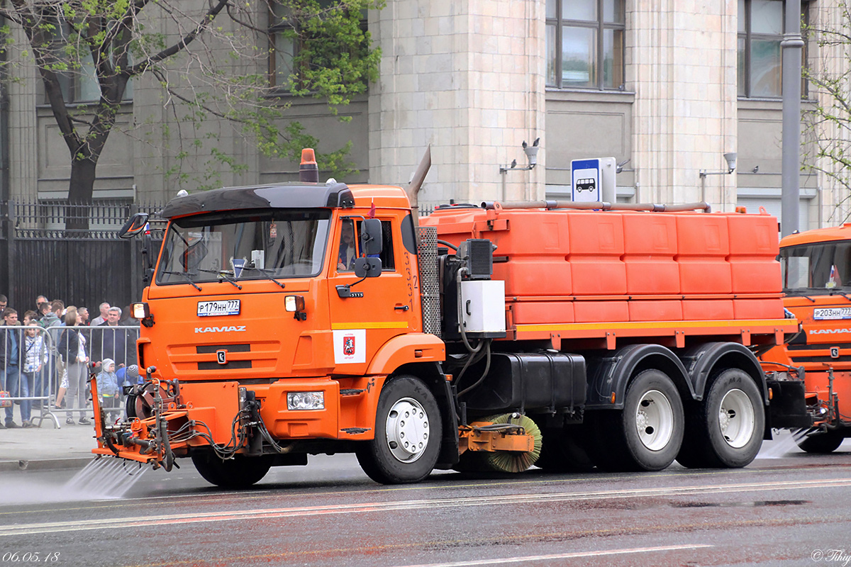 Москва, № Р 179 НН 777 — КамАЗ-65115-A4