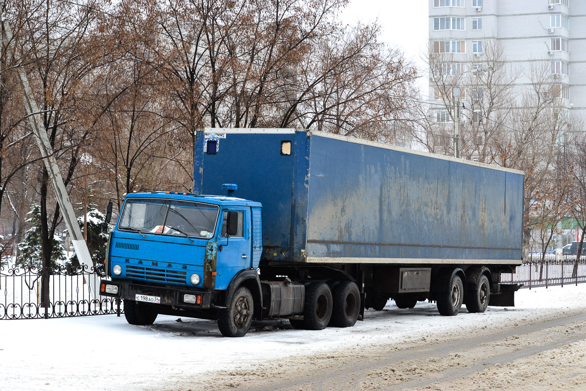 Волгоградская область, № С 198 АО 34 — КамАЗ (общая модель)