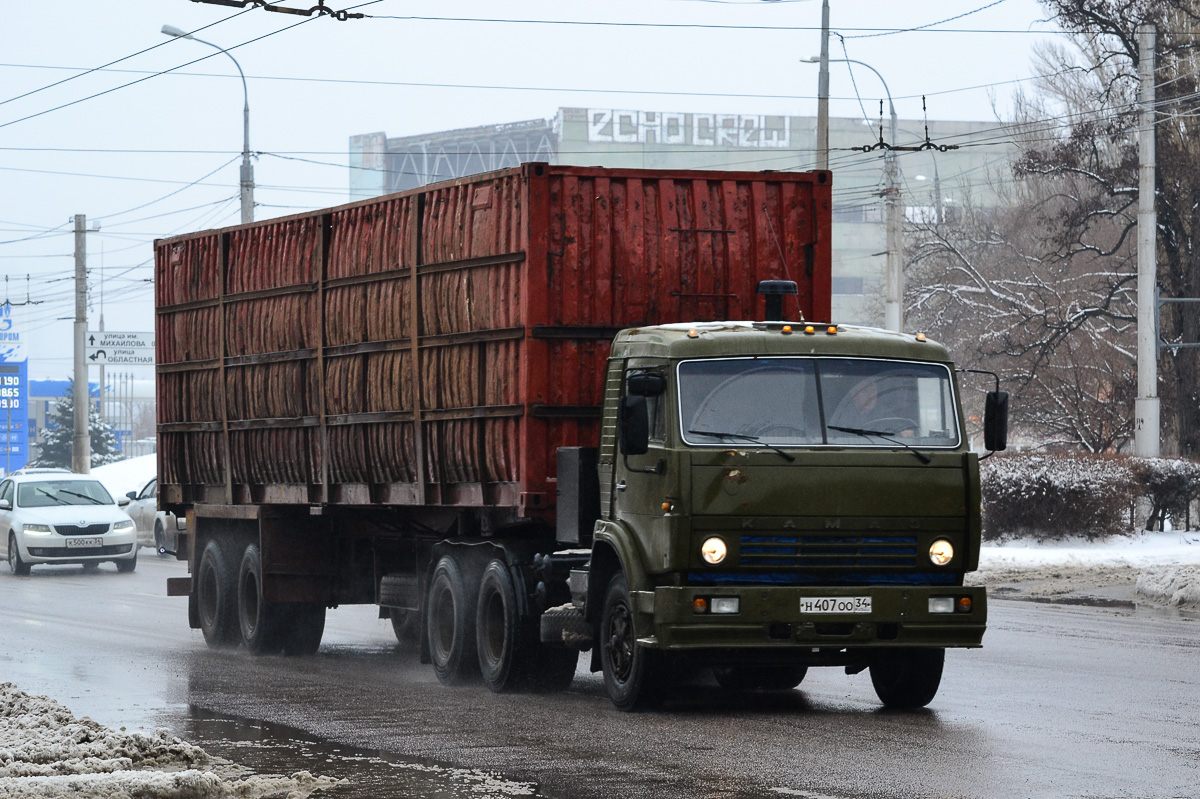 Волгоградская область, № Н 407 ОО 34 — КамАЗ-54112