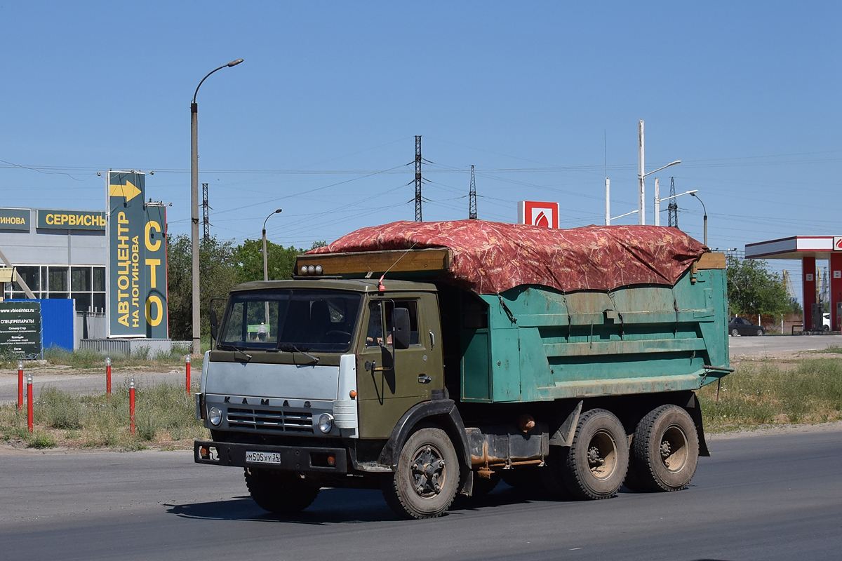 Волгоградская область, № М 505 ХУ 34 — КамАЗ-55111 [551110]