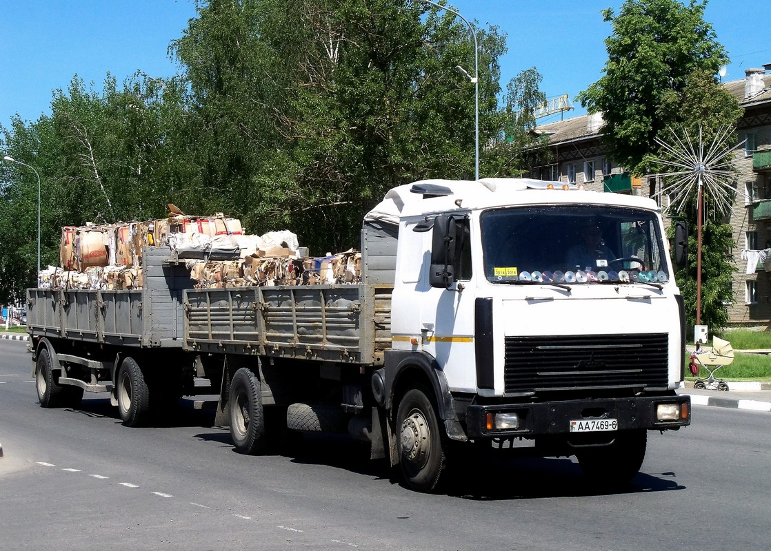 Могилёвская область, № АА 7469-6 — МАЗ-5336 (общая модель)