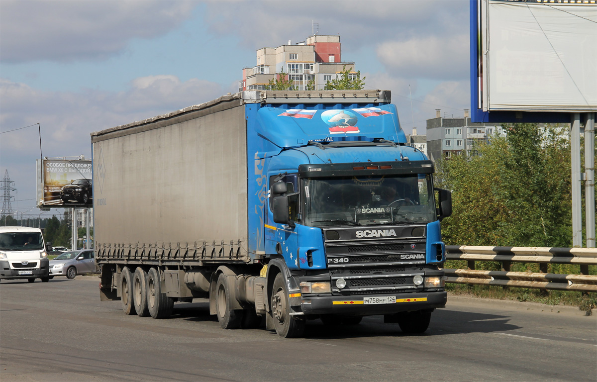 Красноярский край, № М 758 МР 124 — Scania ('1996) P340