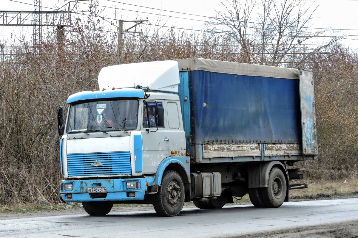 Челябинская область, № Е 748 КО 74 — МАЗ-53366