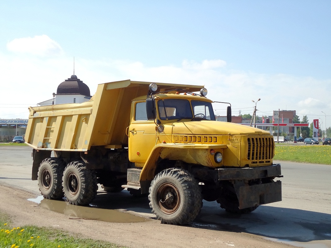 Псковская область, № (60) Б/Н 0003 — Урал-55571-40; Псковская область — Автомобили без номеров