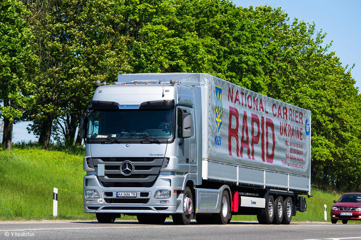 Киев, № АА 0686 ТВ — Mercedes-Benz Actros ('2009) 1844