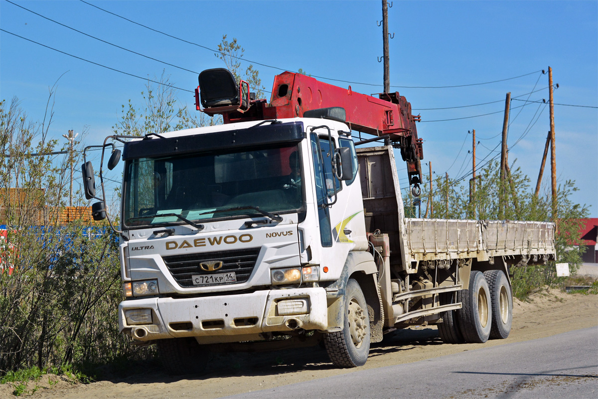 Саха (Якутия), № С 721 КР 14 — Daewoo Novus